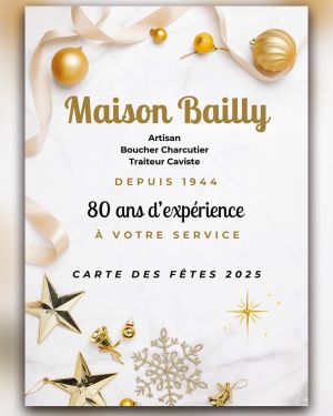 carte traiteur bailly fêtes